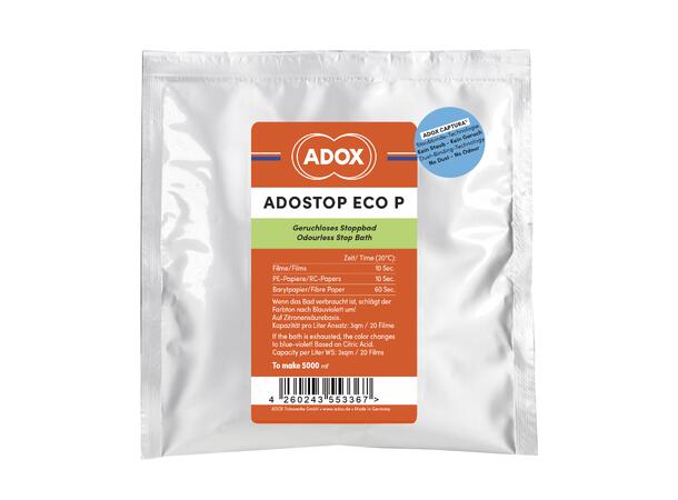 Adox Adostop ECO P Stopbath m/ Indicator Pulver for å mikse 5000 ml