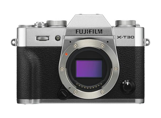 Fujifilm X-T30 II + XF18-55 2.8-4.0 R LM Sølv. Kompakt systemkamera, høy kvalitet