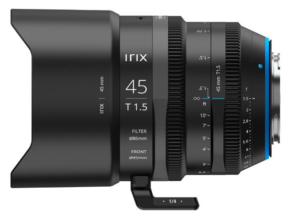 Irix Cine 45mm T1.5 for Canon EF Ultra 8K Ready, Værtettet
