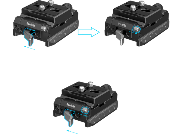 SmallRig 4234 Mount Plate ARCA/501 ARCA & Manfrotto kompatibel