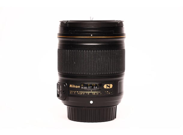 Nikon AF-S 28mm f/1.8 G BRUKT BRUKT, Se beskrivelse