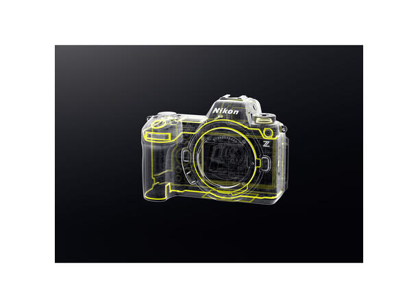 Nikon Z6 III Kamerahus EXPEED 7, 6K, 4K 120 bps