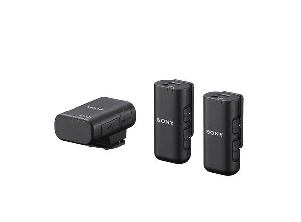 Sony ECM-W3 trådløst mikrofonsystem Mikrofon med støydemping