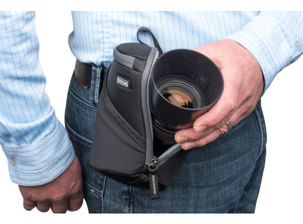 Think Tank Lens Case Duo 15, Sort Objektivetui for mellomstore objektiver