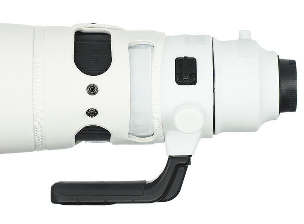 Tragopan Camshield objektivbeskyttelse Nikon 500mm F/4E FL ED VR. Hvit