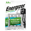 Energizer Extreme Recharge AA Oppladbare batterier 2300mAh, 4pk