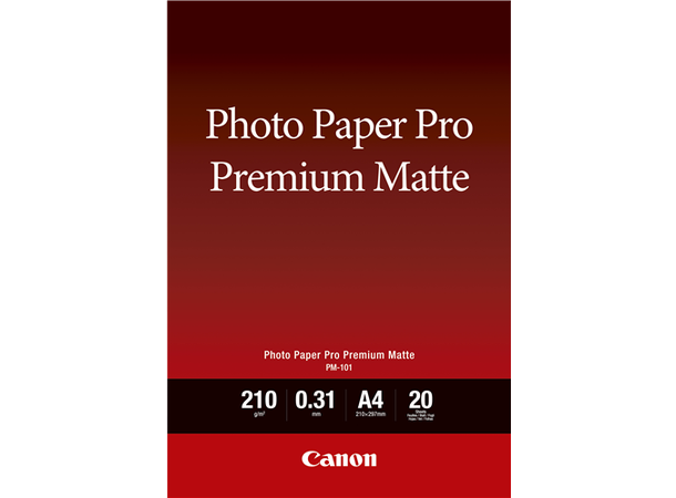 Canon PM-101 Pro Premium Matte A4 20 ark
