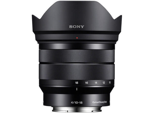 Sony E 10-18mm f/4 OSS Vidvinkelzoom for Sony APS-C