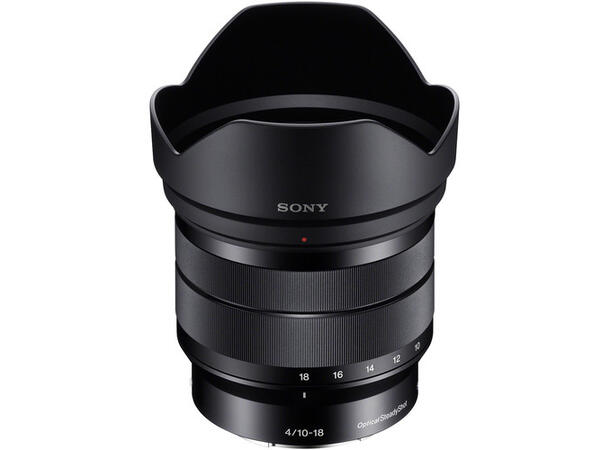 Sony E 10-18mm f/4 OSS Vidvinkelzoom for Sony APS-C