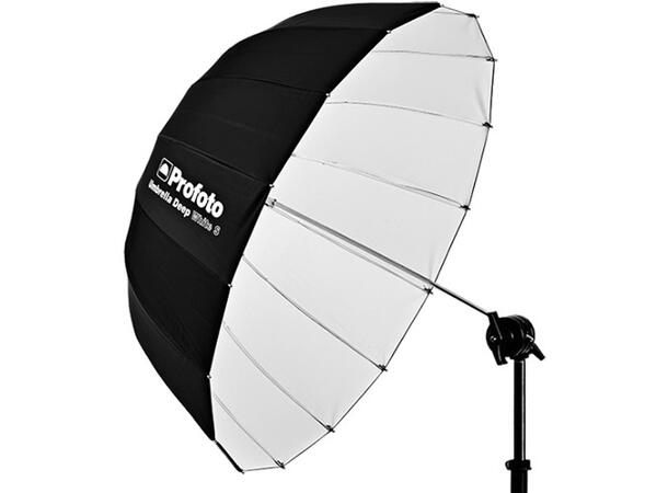 Profoto Umbrella Deep White M 105cm Hvit paraply, dyp 105cm/41"