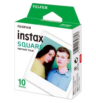 Fujifilm Instax Film Square 10pk 10 bilder, kvadratisk Instax-film