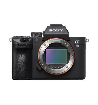 Sony A7 III Kamerahus Fullformat med rå kvalitet og ytelse