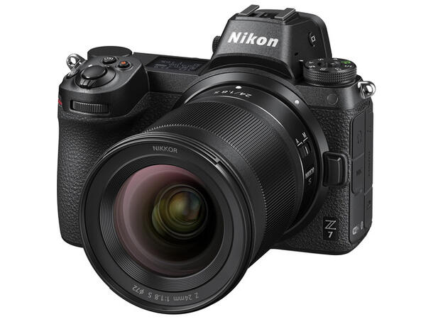 Nikon Z 24mm f/1.8 S Lyssterkt vidvinkel med høy kvalitet
