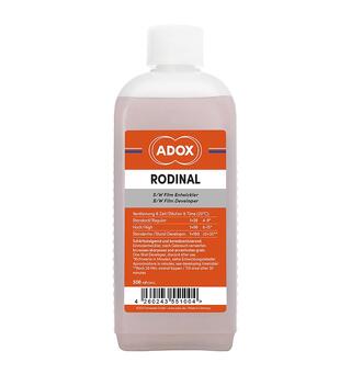 Adox Rodinal 500ml (Adonal) Rimelig sort/hvit fremkaller