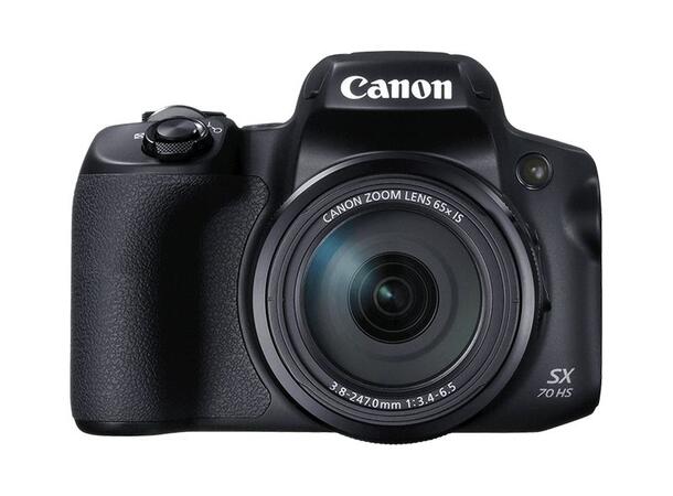 Canon PowerShot SX70 HS Kamera med 65x zoom, WiFi og 4K