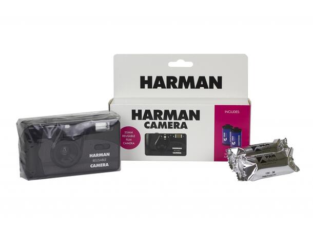 Harman 35mm Analog Kamerapakke Pakke med kamera og 2stk Kentmere filmer