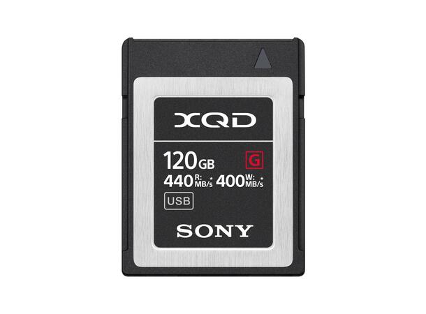 Sony G-Series XQD 120 GB 440MB/s les, 400MB/s skriv