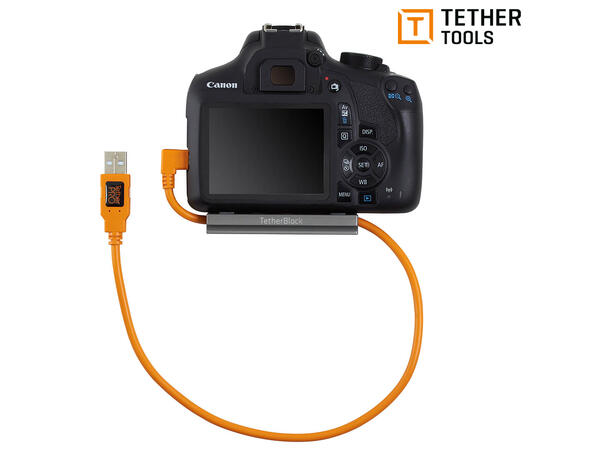 TetherPro Right Angle Adapter 50 cm USB 2.0 til USB 2.0 Mini-B 5-Pin