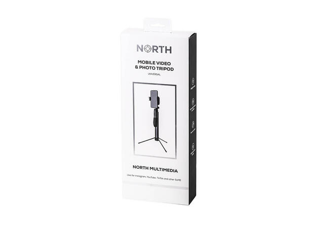 North Fotostativ for Mobil 30-110cm Inkl Lys og Fjernkontroll