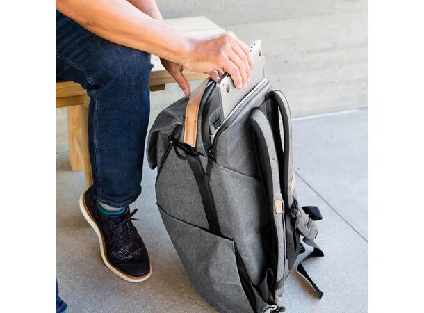Peak Design Everyday Backpack 20L V2 Charcoal. Genial fotosekk