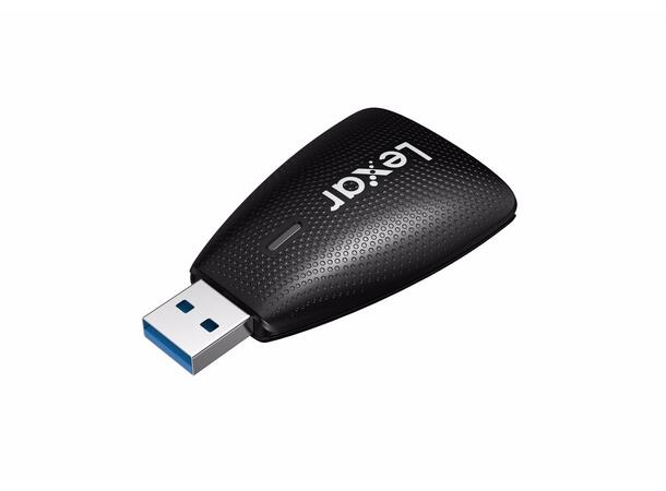 Lexar Professional 2-i-1 kortleser USB 3.1, for SD og MicroSD, 312MB/s