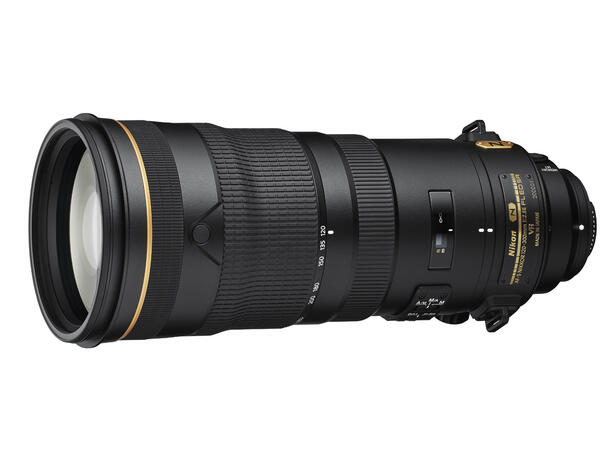 Nikon 120-300mm f/2.8E FL ED SR VR Kraftig og lyssterk telezoom