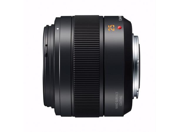 Panasonic Leica DG 25mm f/1.4 II ASPH Leica DG Summilux. Lyssterkt normalobj.