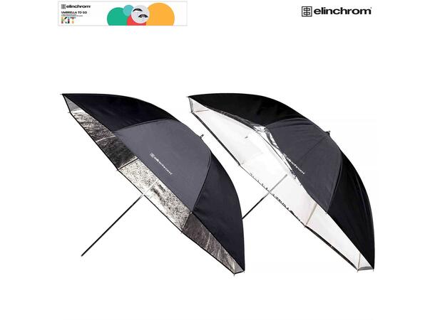 Elinchrom Umbrella To Go Kit 2 stk paraplyer