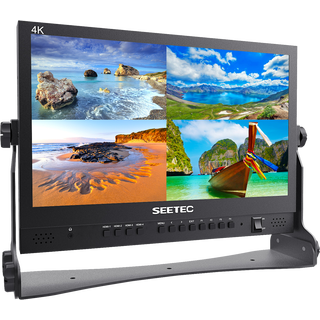 Seetec ATEM156 15.6&quot; 4K videomonitor Monitor med 4 HDMI inn og 4 HDMI loop ut