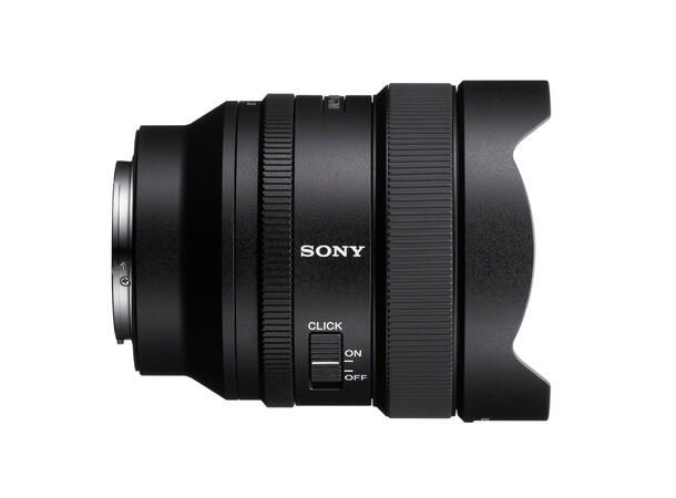 Sony FE 14mm f/1.8 GM Fullformat,Vidvinkel, E-fatning