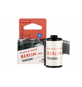 Lomography Berlin Kino B&W 400 135-36 ISO 400, S/H-film, 36 eksp., 2019 ver.
