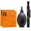 K&F Cleaning Kit 3-i-1 Rensesett med penn, blåsebelg og klut