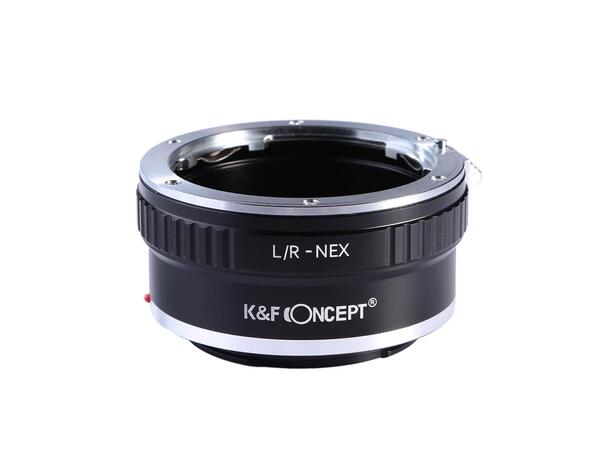 K&F Adapter for Sony E til Leica R Bruk Leica R optikk på Sony kamera