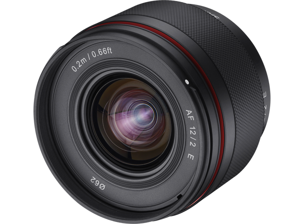 Samyang AF 12mm f/2 Sony E Lyssterk vidvinkel for Sony APS-C kamera