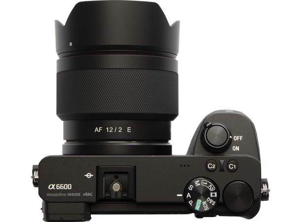 Samyang AF 12mm f/2 Sony E Lyssterk vidvinkel for Sony APS-C kamera